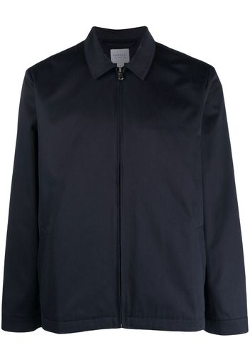 Sunspel zip-up Harrington jacket - Blau