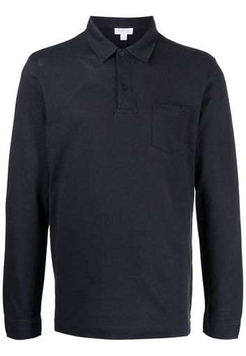 Sunspel Riviera Poloshirt - Blau