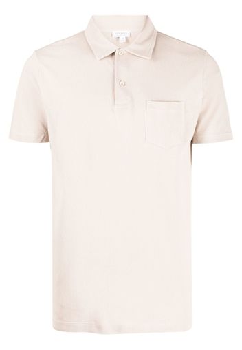 Sunspel Klassisches Poloshirt - Nude