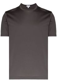 Sunspel round-neck short-sleeve T-shirt - Grau