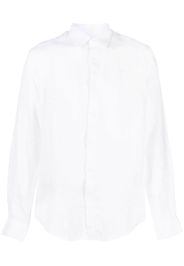 Sunspel long-sleeve linen shirt - Weiß