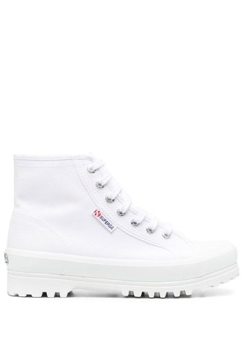 Superga high-top lace-up sneakers - Weiß