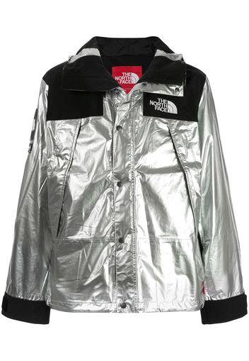 Supreme 'TNF' Metallic-Parka - Silber