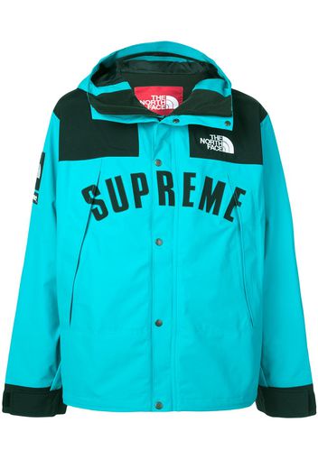 Supreme Regenjacke mit Logo - Blau