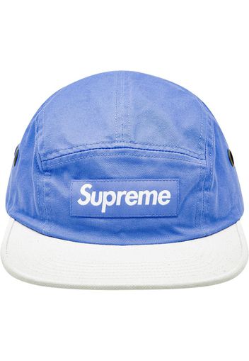 Supreme Zweifarbige Baseballkappe - Blau