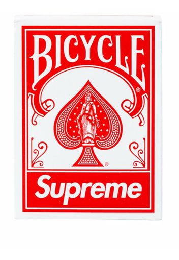 Supreme x Bicycle mini playing cards deck - Rot