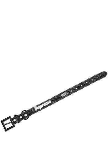 Supreme B.B. Simon studded dog collar - Schwarz