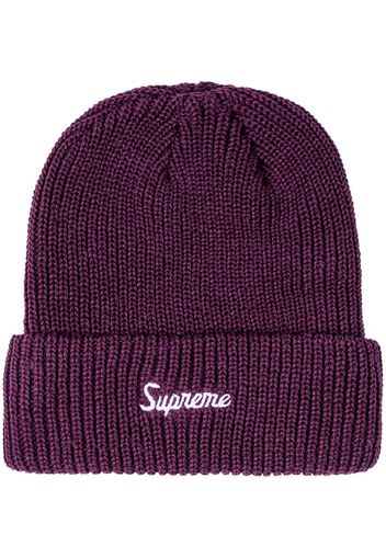 Supreme loose gauge beanie - Violett