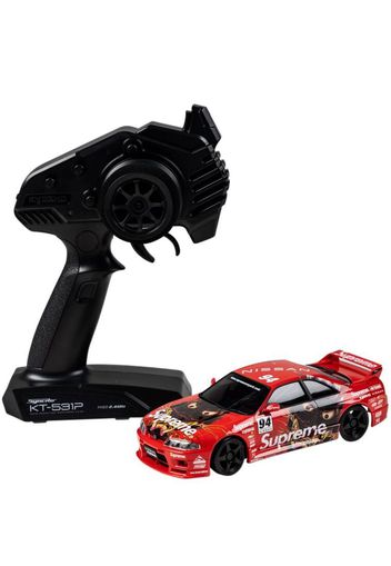 Supreme x Kyosho Mini-Z Nissan Skyline Nismo R33 RC Readyset - Rot