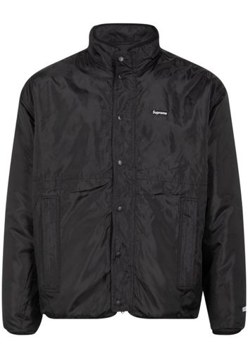 Supreme Wendbare Geo Fleecejacke - Schwarz