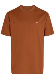 Supreme T-Shirt mit kleinem Logo - Braun