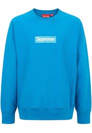 Supreme box logo sweatshirt - Blau