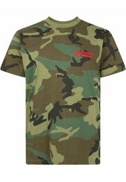 Supreme Spiral camouflage-print T-shirt - Grün