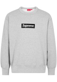 Supreme box logo crew-neck sweatshirt - Grau