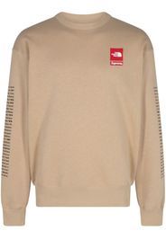 Supreme x The North Face "Khaki" sweatshirt - Nude