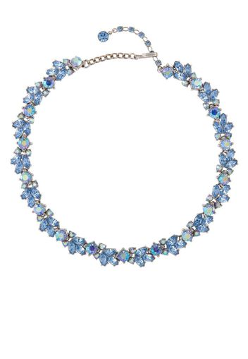 Susan Caplan Vintage 1950s Trifari crystal-embellished necklace - Silber