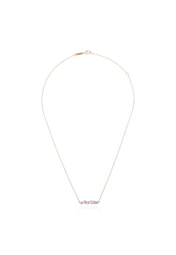 Suzanne Kalan 18kt Rotgoldhalskette mit Saphir - PINK