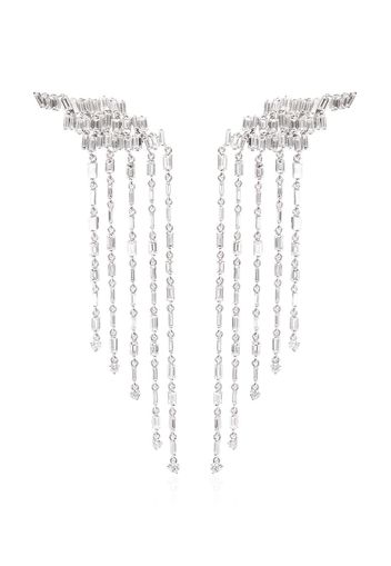 Suzanne Kalan 18kt 'Fireworks' Rotgoldohrringe mit Diamanten - WHITE GOLD