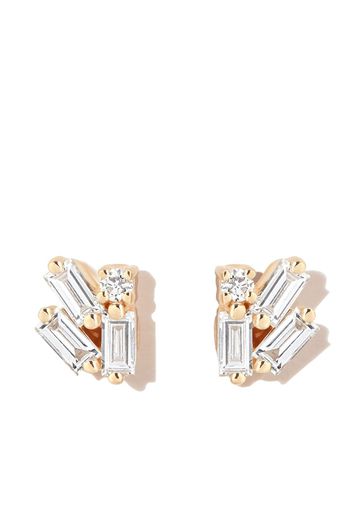 Suzanne Kalan 18kt yellow gold diamond earrings