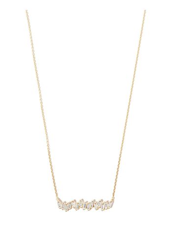 Suzanne Kalan 18kt yellow gold diamond necklace