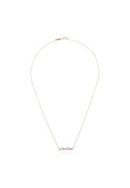 Suzanne Kalan 18kt Rotgoldhalskette mit Saphir - PINK