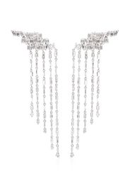 Suzanne Kalan 18kt 'Fireworks' Rotgoldohrringe mit Diamanten - WHITE GOLD