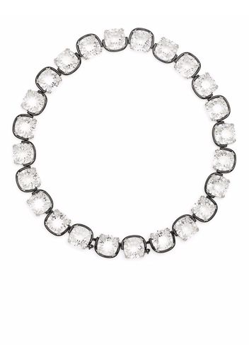 Swarovski Choker mit Kristallen - Weiß