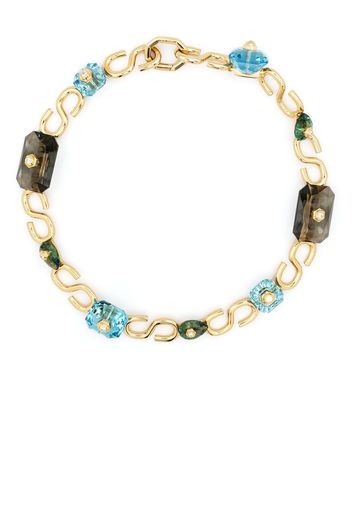 Swarovski Numina embellsihed neckalce - Gold