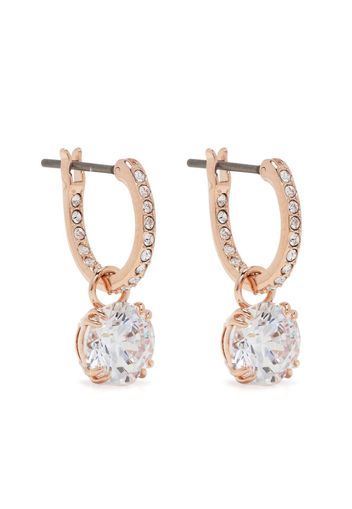 Swarovski Constella drop earrings - Weiß