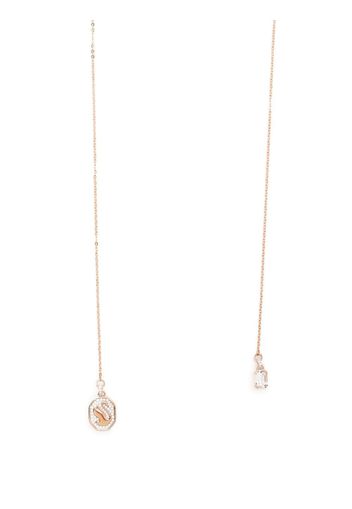 Swarovski Signum Y crystal-embellished necklace - Gold