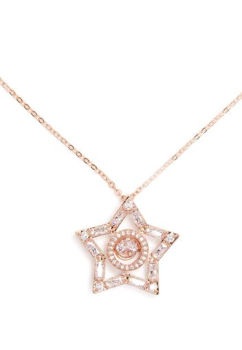 Swarovski Stella gold-plated pendant necklace - Silber