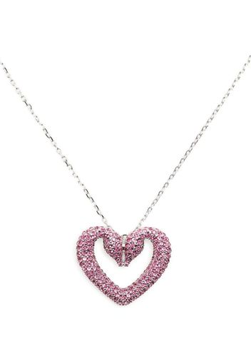 Swarovski Una heart-charm necklace - Rosa