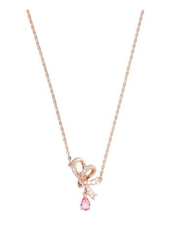 Swarovski Volta Y bow necklace - Gold