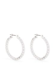 Swarovski Matrix hoop earring - Silber