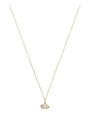 Sydney Evan 14kt yellow gold Marquise Eye diamond necklace