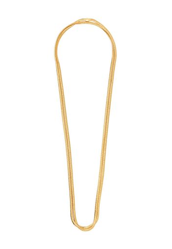 Sylvia Toledano Snake chain wraparound necklace - Gold