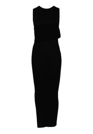 System Gestricktes Kleid - Schwarz