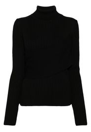 System Pullover mit überkreuzten Trägern - Schwarz
