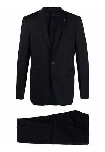 Tagliatore fitted single-breasted suit - Blau