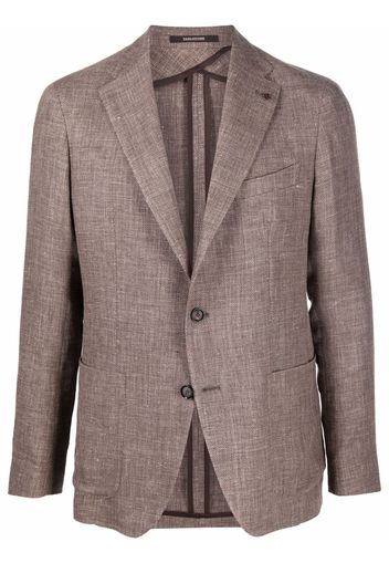 Tagliatore single-breasted tailored blazer - Braun