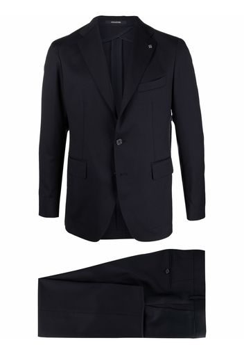 Tagliatore single-breasted suit set - Blau