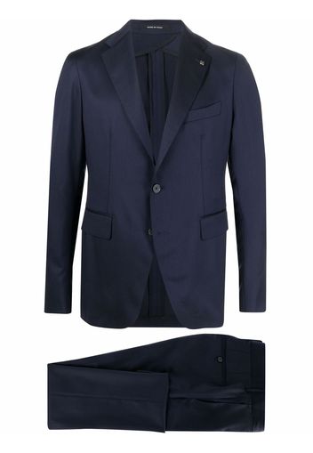 Tagliatore fitted single-breasted suit - Blau