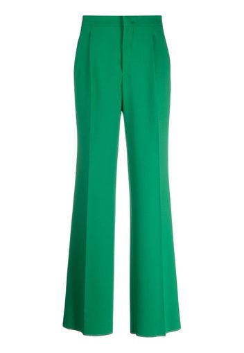 Tagliatore pleated-front tailored trousers - Grün