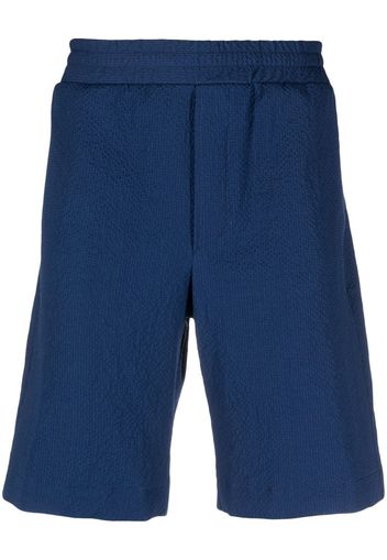 Tagliatore elasticated-waistband detail shorts - B1184 BLUE