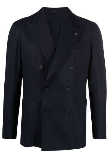 Tagliatore double-breasted jacket - Blau