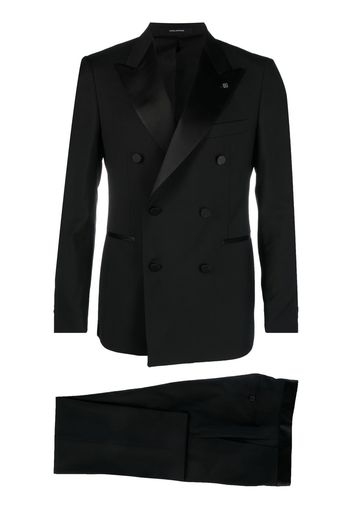 Tagliatore double-breasted tuxedo - Schwarz