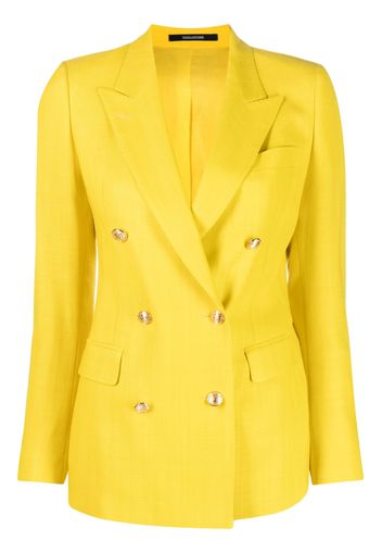 Tagliatore Doppelreihiger Blazer - Gelb