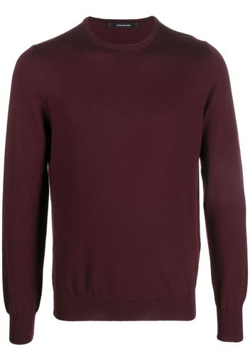 Tagliatore fine-knit wool jumper - Rot