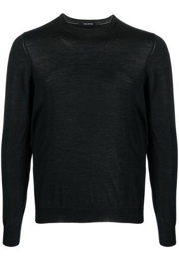 Tagliatore long-sleeve fine-knit jumper - Schwarz
