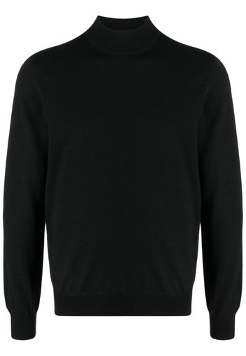 Tagliatore Lionel high-neck wool jumper - Schwarz